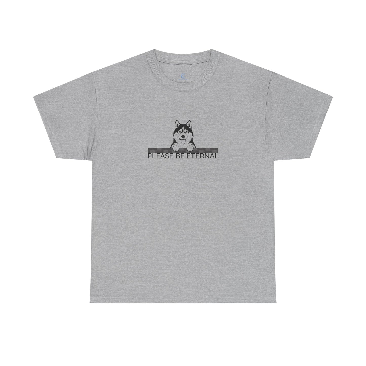 Unisex Heavy Cotton Tee, Eternal Husky