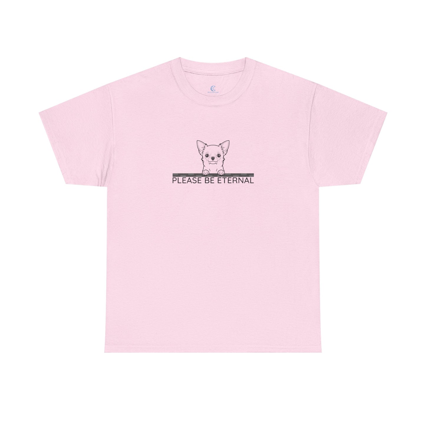 Unisex Heavy Cotton Tee, Eternal Chihuahua