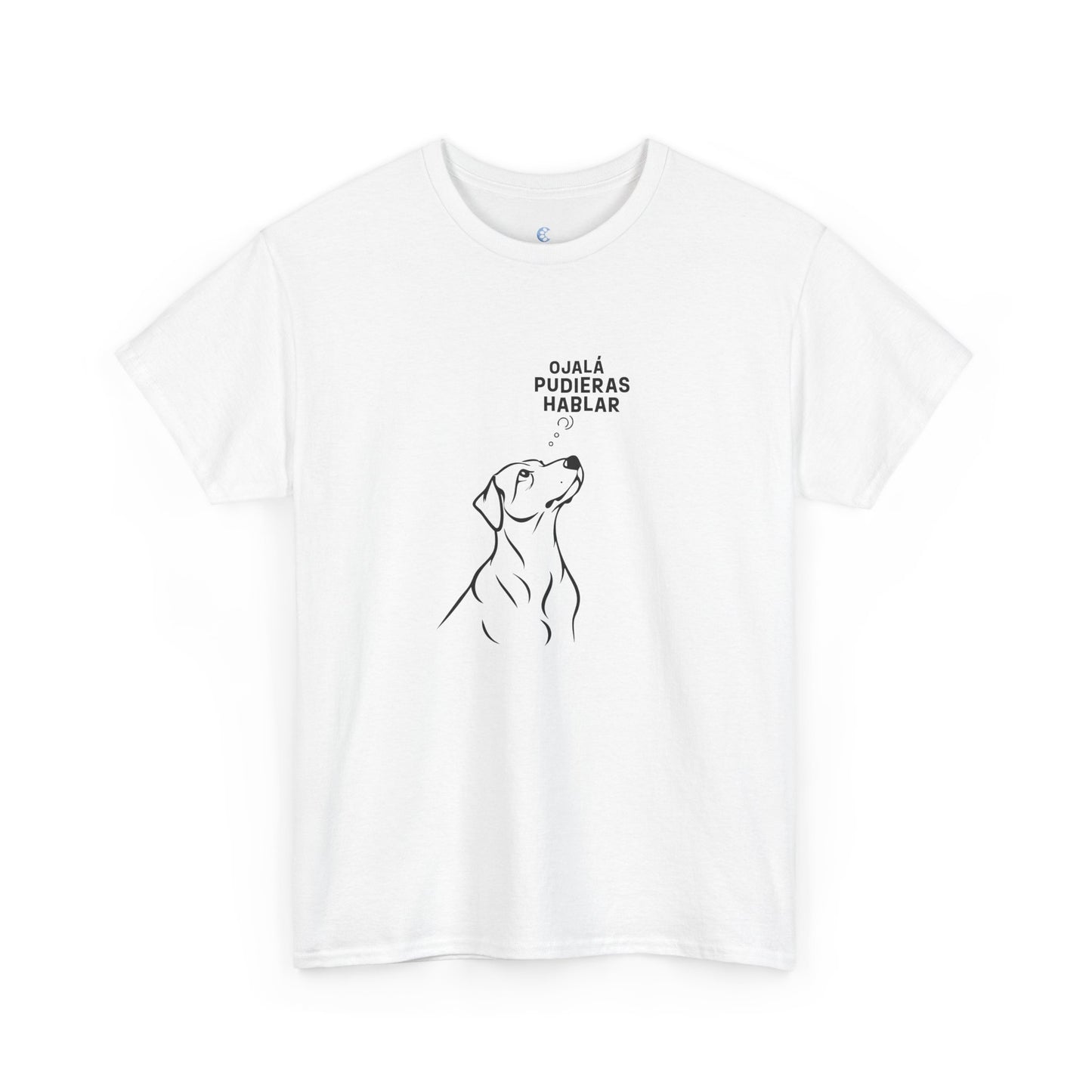Unisex Heavy Cotton Tee, Dog Wish, Spanish