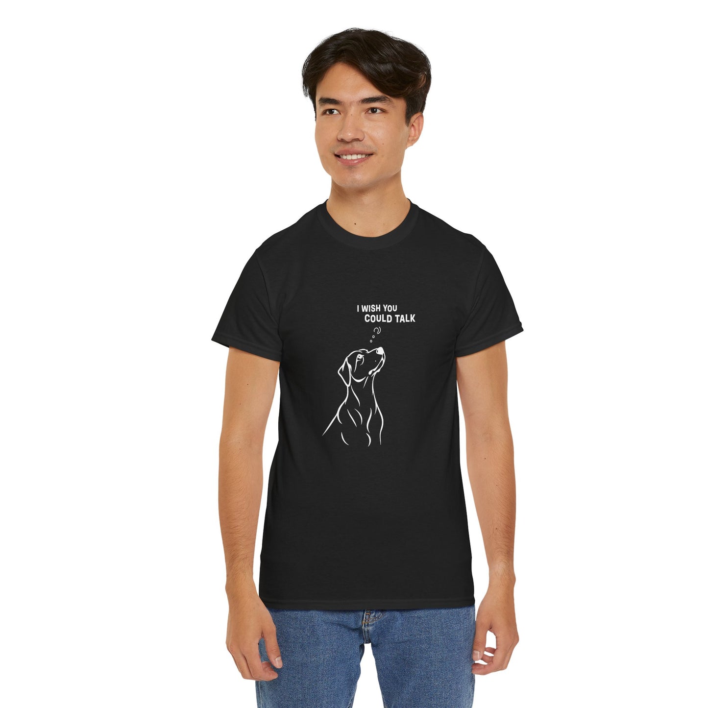 Unisex Heavy Cotton Tee, Dog Wish