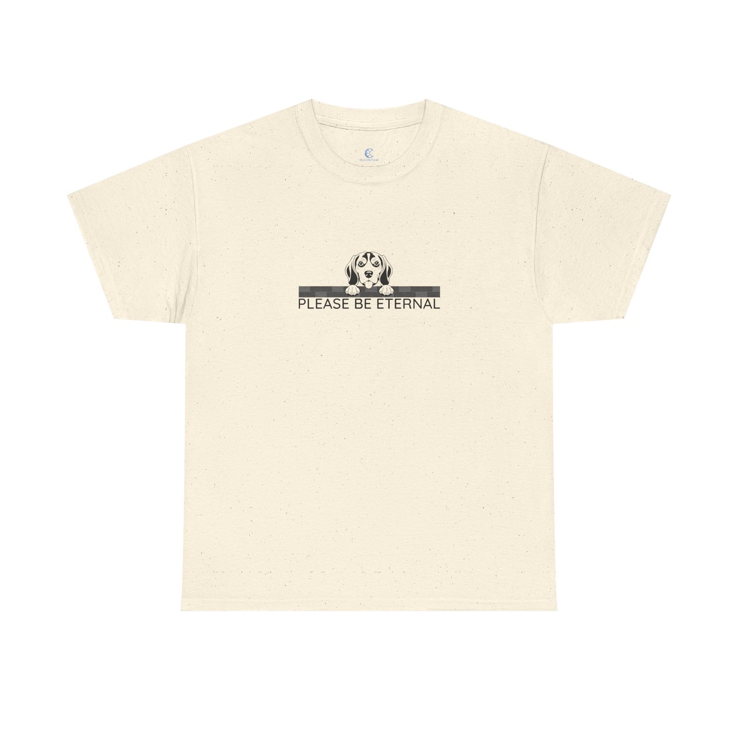 Unisex Heavy Cotton Tee, Eternal Beagle