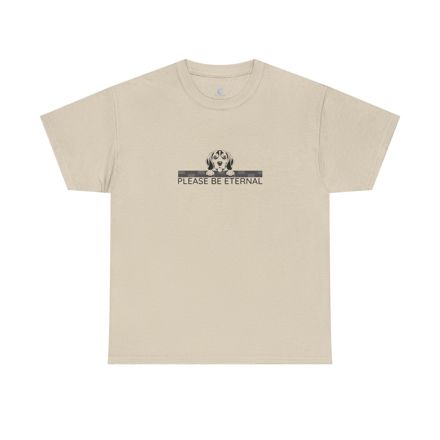 Unisex Heavy Cotton Tee, Eternal Beagle