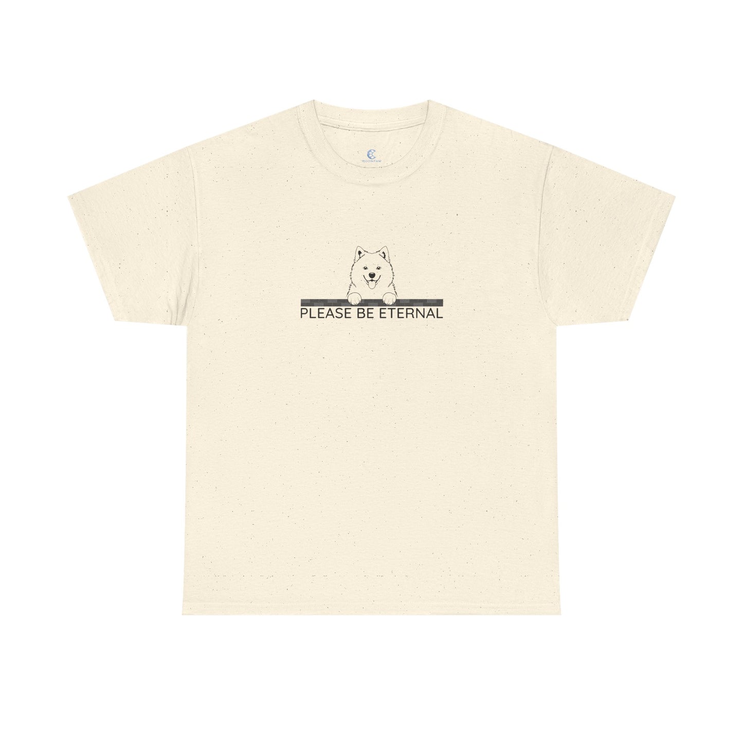 Unisex Heavy Cotton Tee, Eternal Samoyed