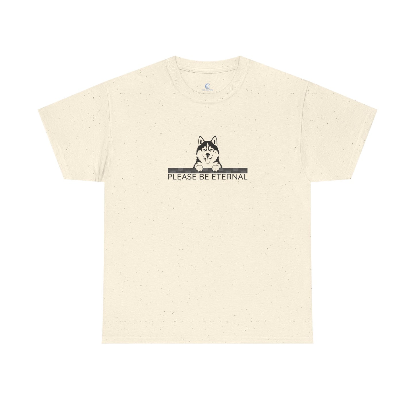 Unisex Heavy Cotton Tee, Eternal Husky