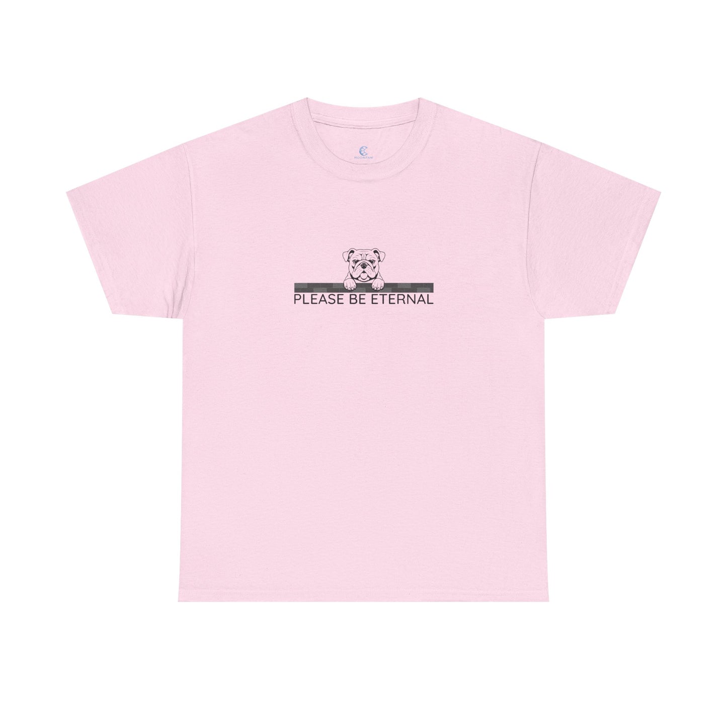 Unisex Heavy Cotton Tee, Eternal Bulldog