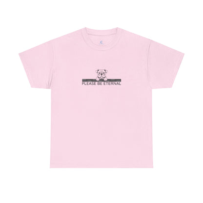 Unisex Heavy Cotton Tee, Eternal Bulldog