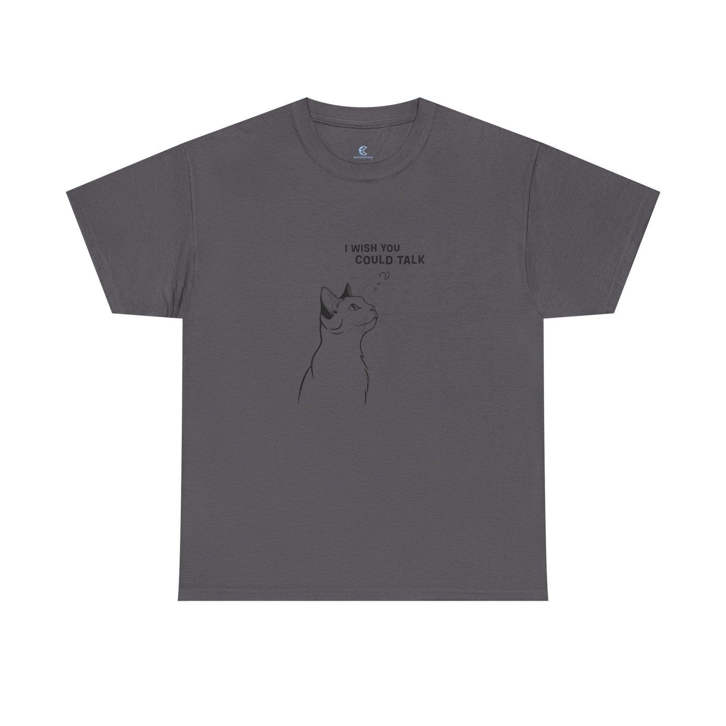 Unisex Heavy Cotton Tee, Cat Wish