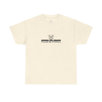 Unisex Heavy Cotton Tee, Eternal Bulldog