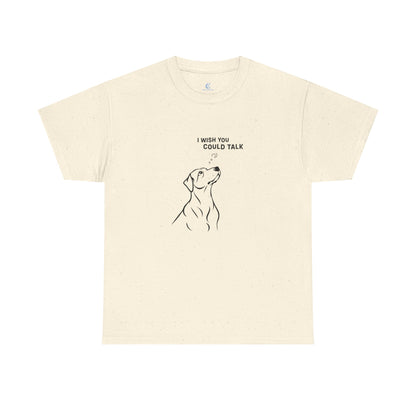 Unisex Heavy Cotton Tee, Dog Wish
