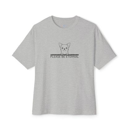 Unisex Oversized Boxy Tee, Eternal Chihuahua