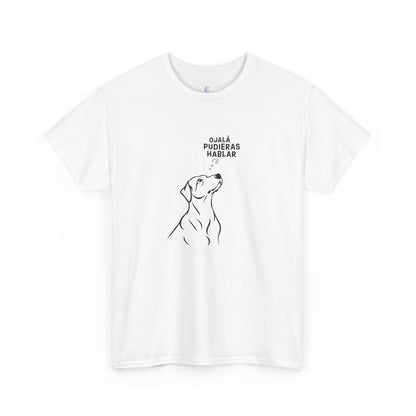 Unisex Heavy Cotton Tee, Dog Wish, Spanish