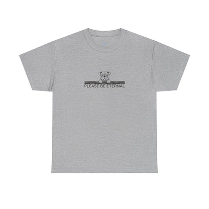 Unisex Heavy Cotton Tee, Eternal Bulldog