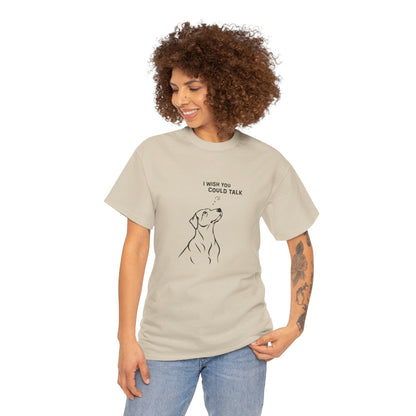 Unisex Heavy Cotton Tee, Dog Wish