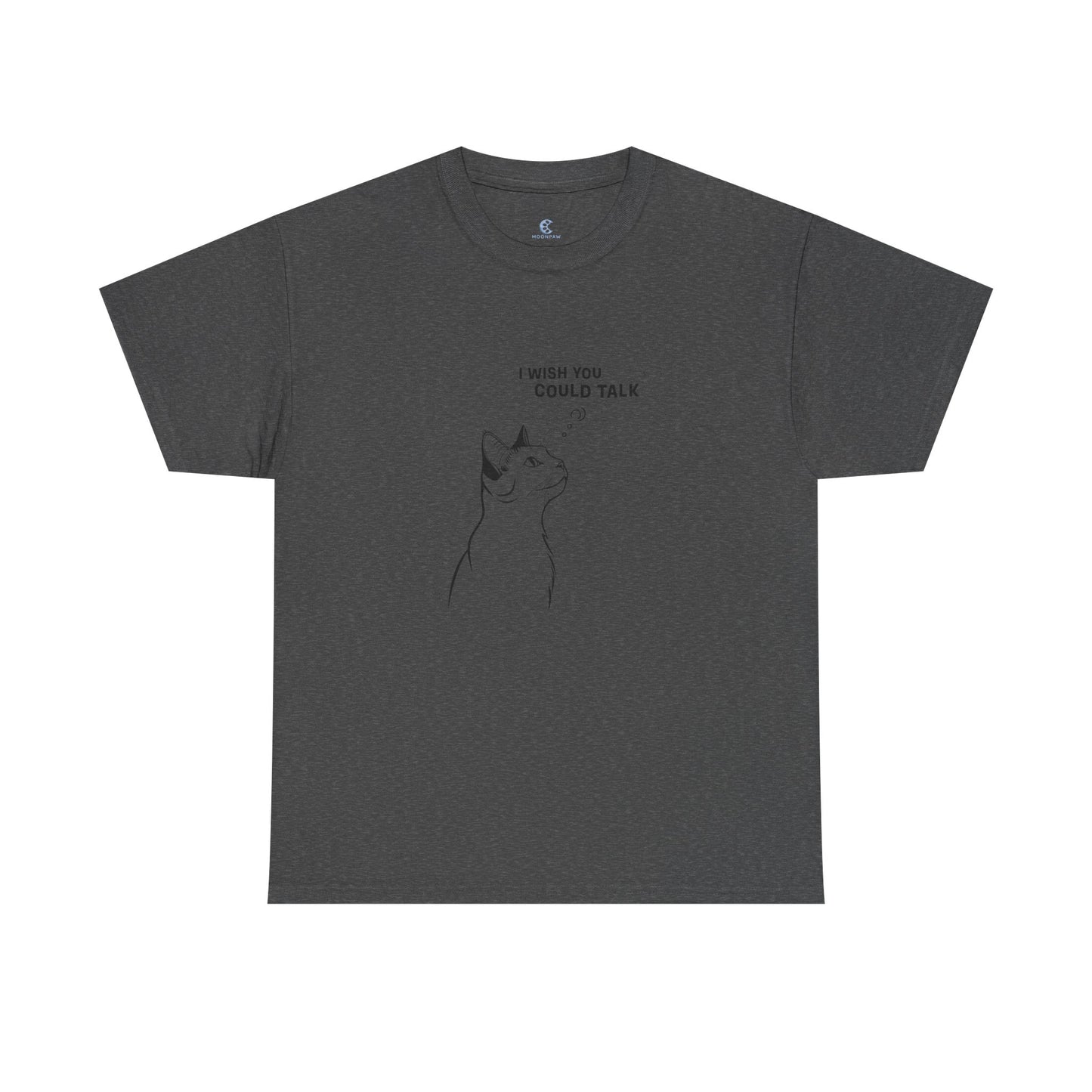 Unisex Heavy Cotton Tee, Cat Wish