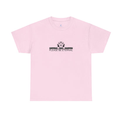 Unisex Heavy Cotton Tee, Eternal Beagle