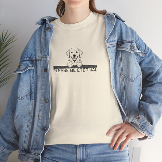 Unisex Heavy Cotton Tee, Eternal Golden