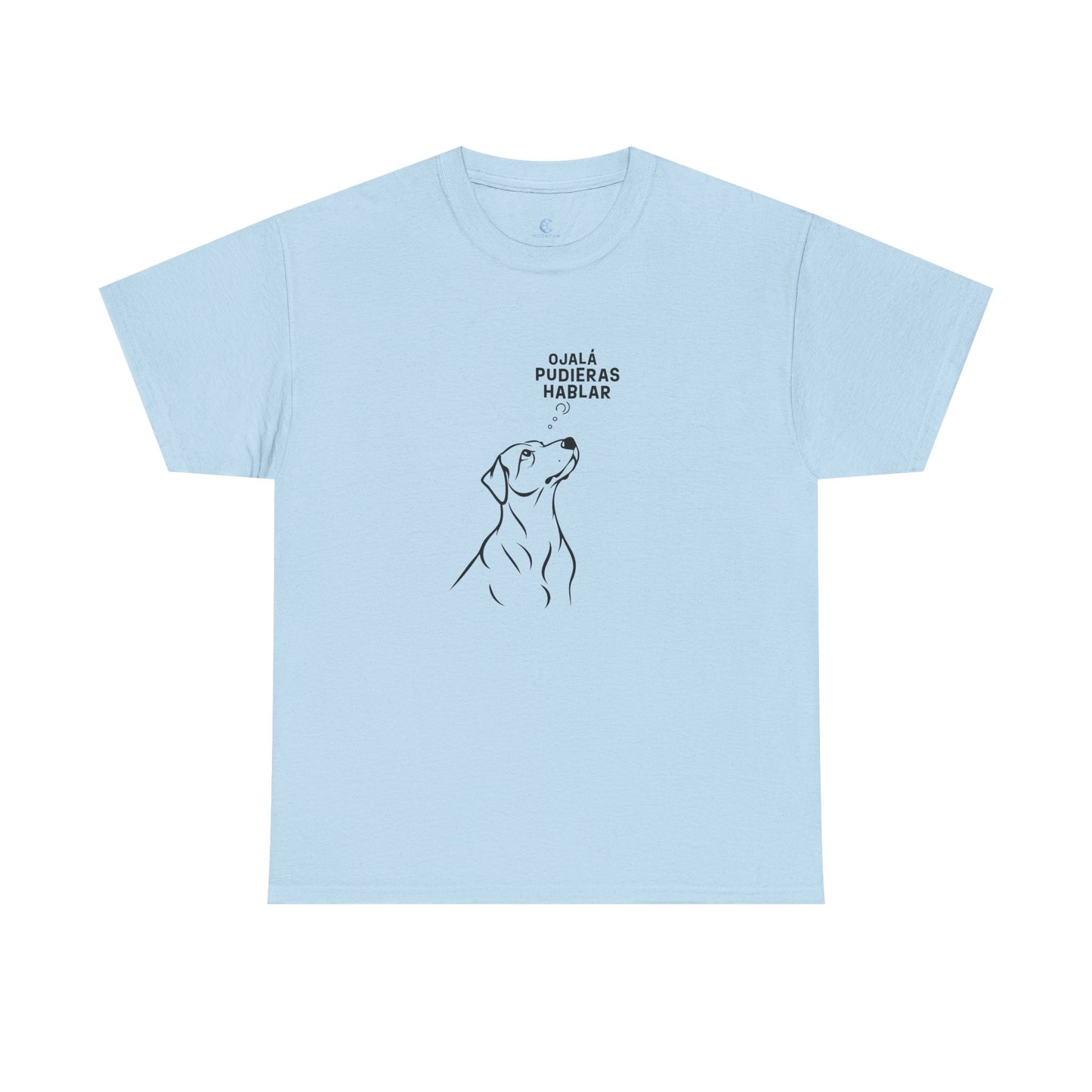 Unisex Heavy Cotton Tee, Dog Wish, Spanish