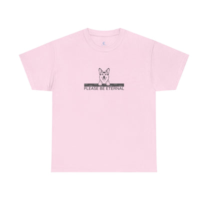 Unisex Heavy Cotton Tee, Eternal German shepherd