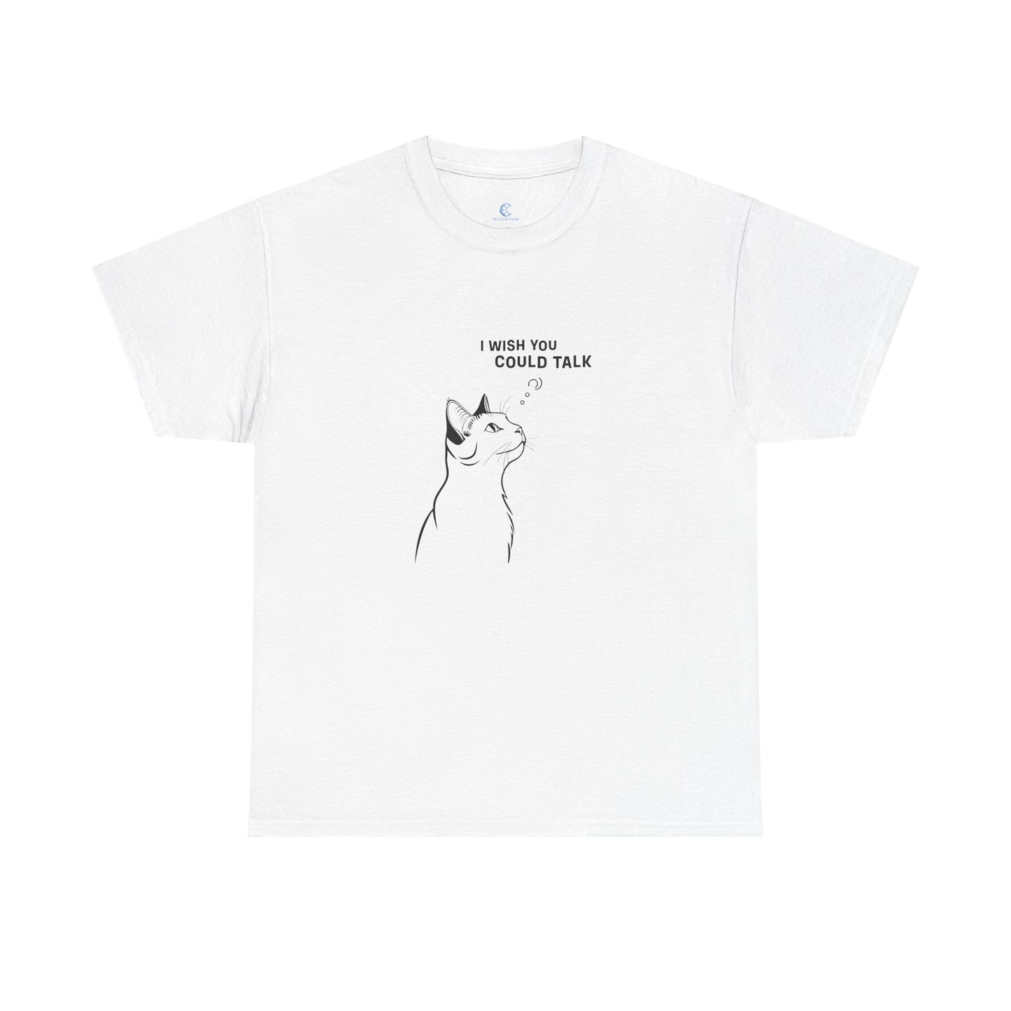 Unisex Heavy Cotton Tee, Cat Wish