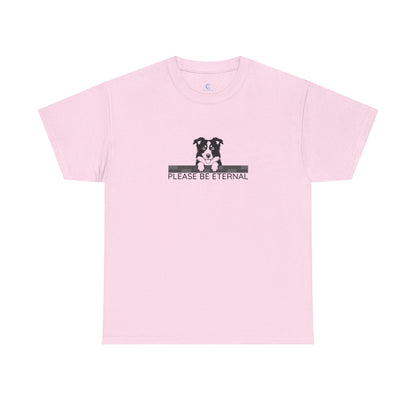 Unisex Heavy Cotton Tee, Eternal Collie