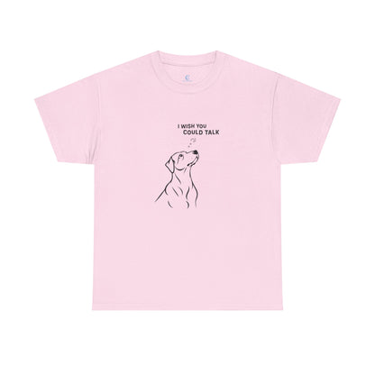 Unisex Heavy Cotton Tee, Dog Wish