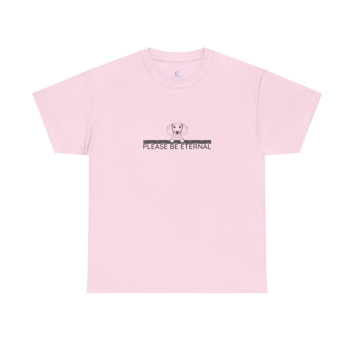 Unisex Heavy Cotton Tee, Eternal dachshund