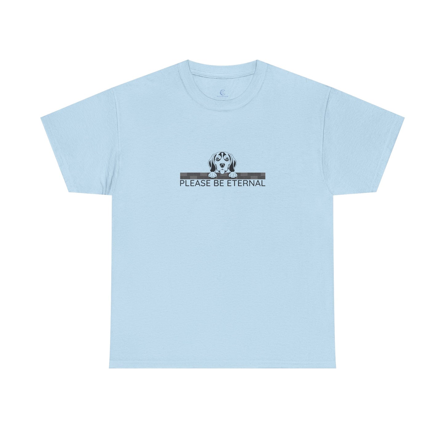 Unisex Heavy Cotton Tee, Eternal Beagle