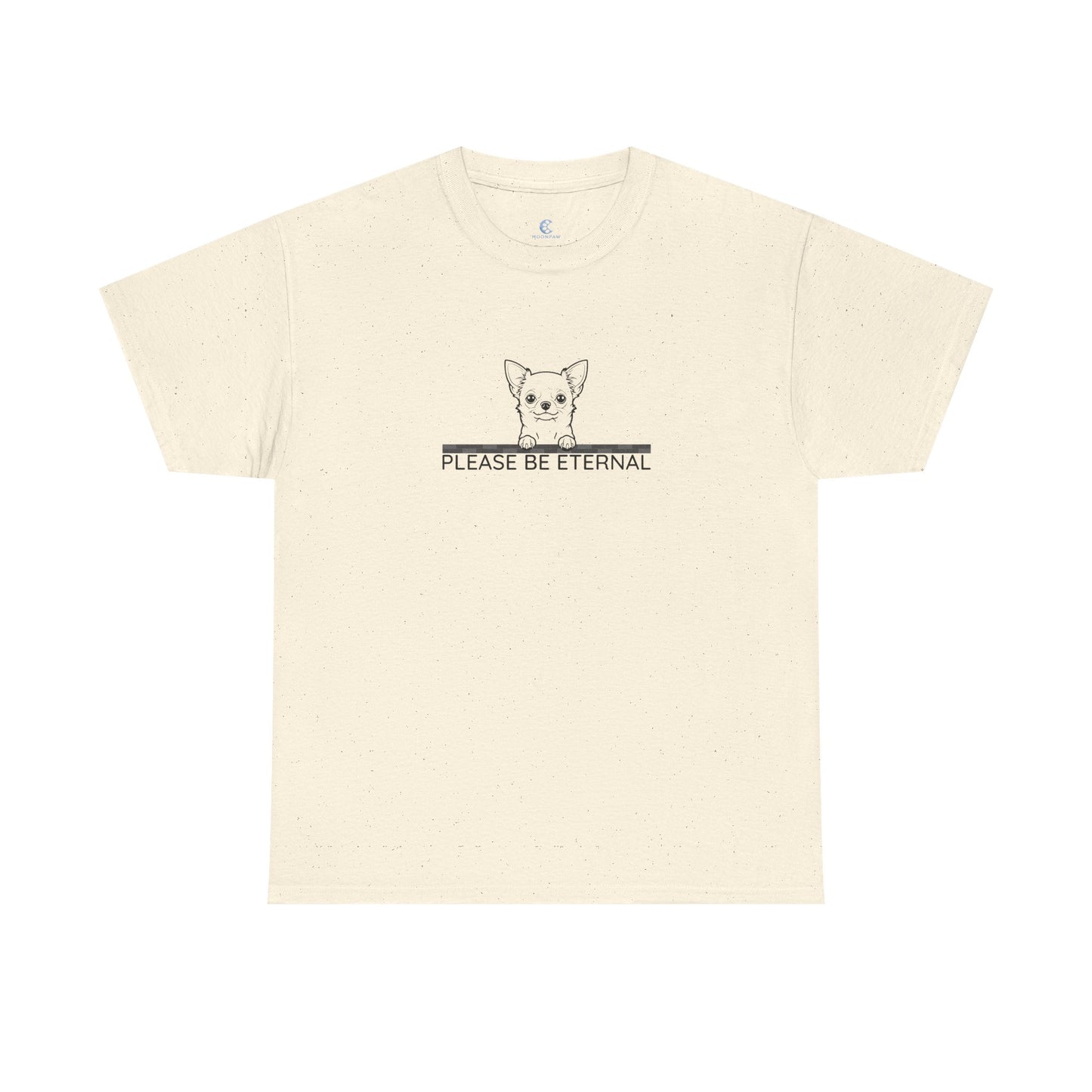 Unisex Heavy Cotton Tee, Eternal Chihuahua