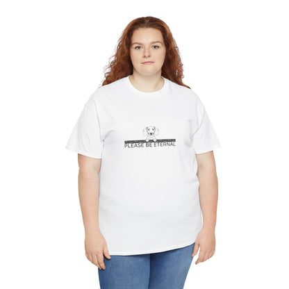 Unisex Heavy Cotton Tee, Eternal dachshund