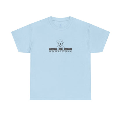 Unisex Heavy Cotton Tee, Eternal Labrador