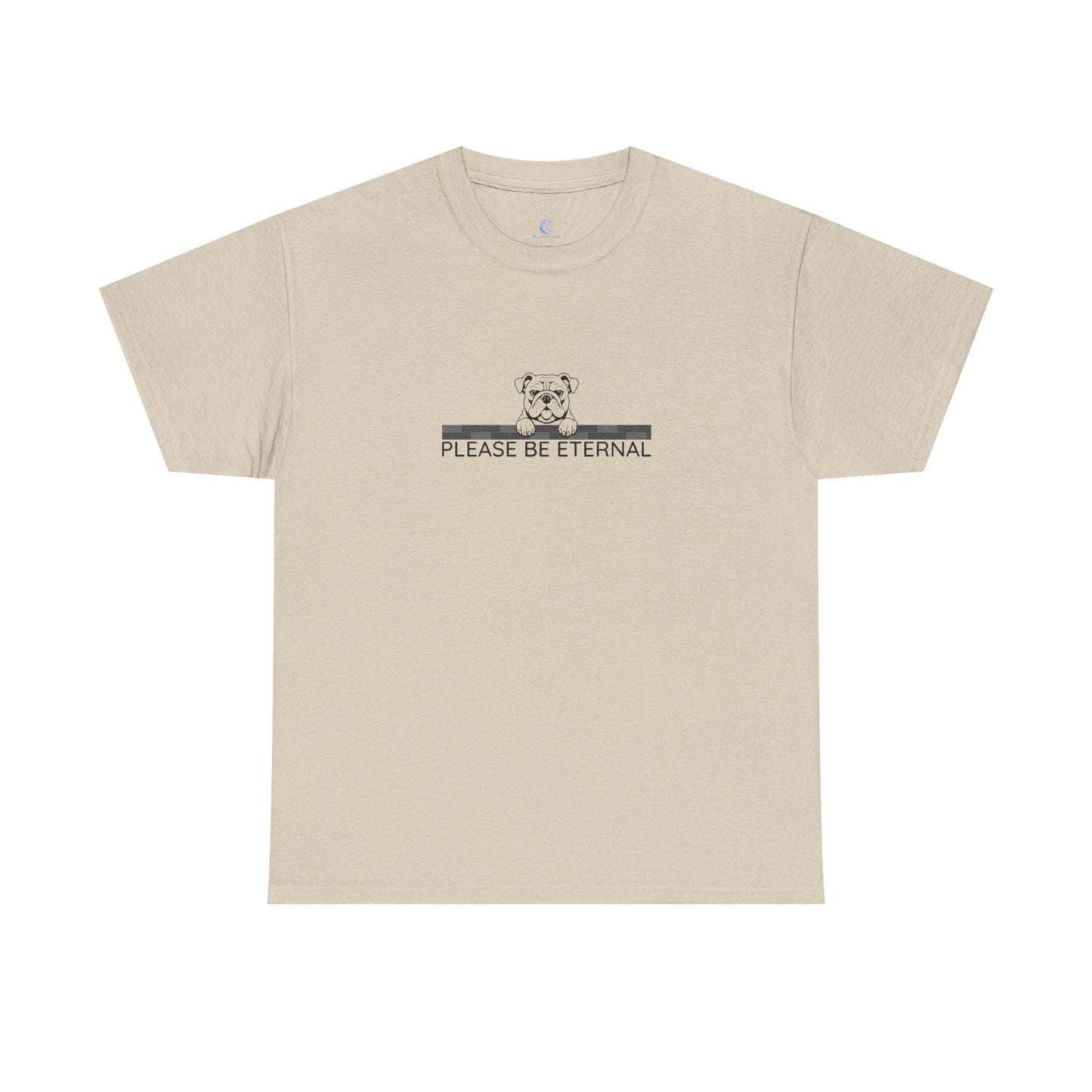 Unisex Heavy Cotton Tee, Eternal Bulldog