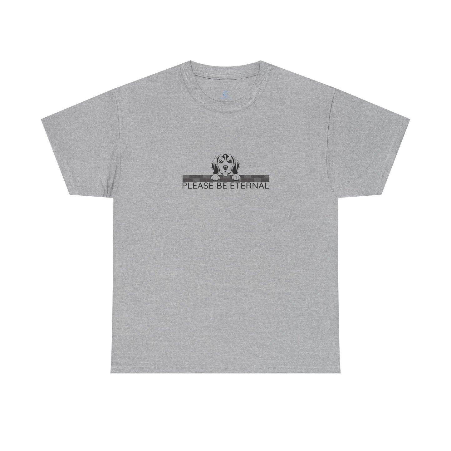 Unisex Heavy Cotton Tee, Eternal Beagle