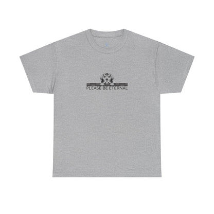 Unisex Heavy Cotton Tee, Eternal Beagle