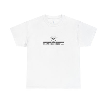 Unisex Heavy Cotton Tee, Eternal Bulldog
