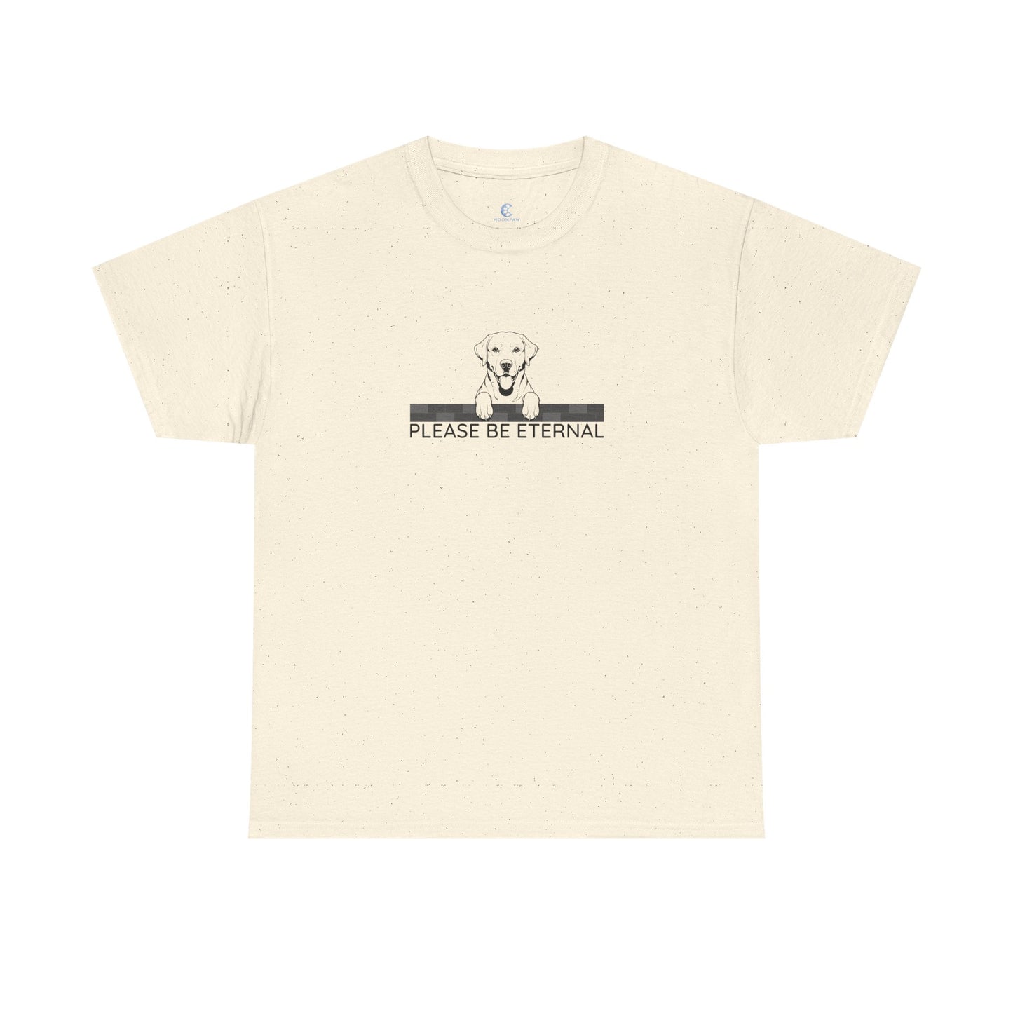 Unisex Heavy Cotton Tee, Eternal Labrador