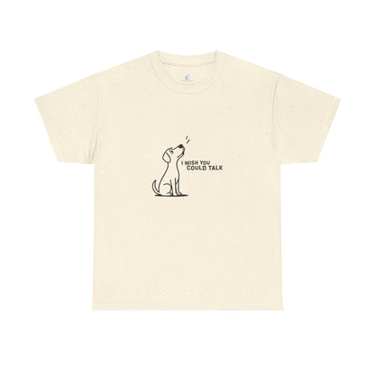 Unisex Heavy Cotton Tee, Toon Dog Wish