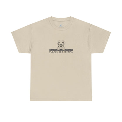 Unisex Heavy Cotton Tee, Eternal Golden