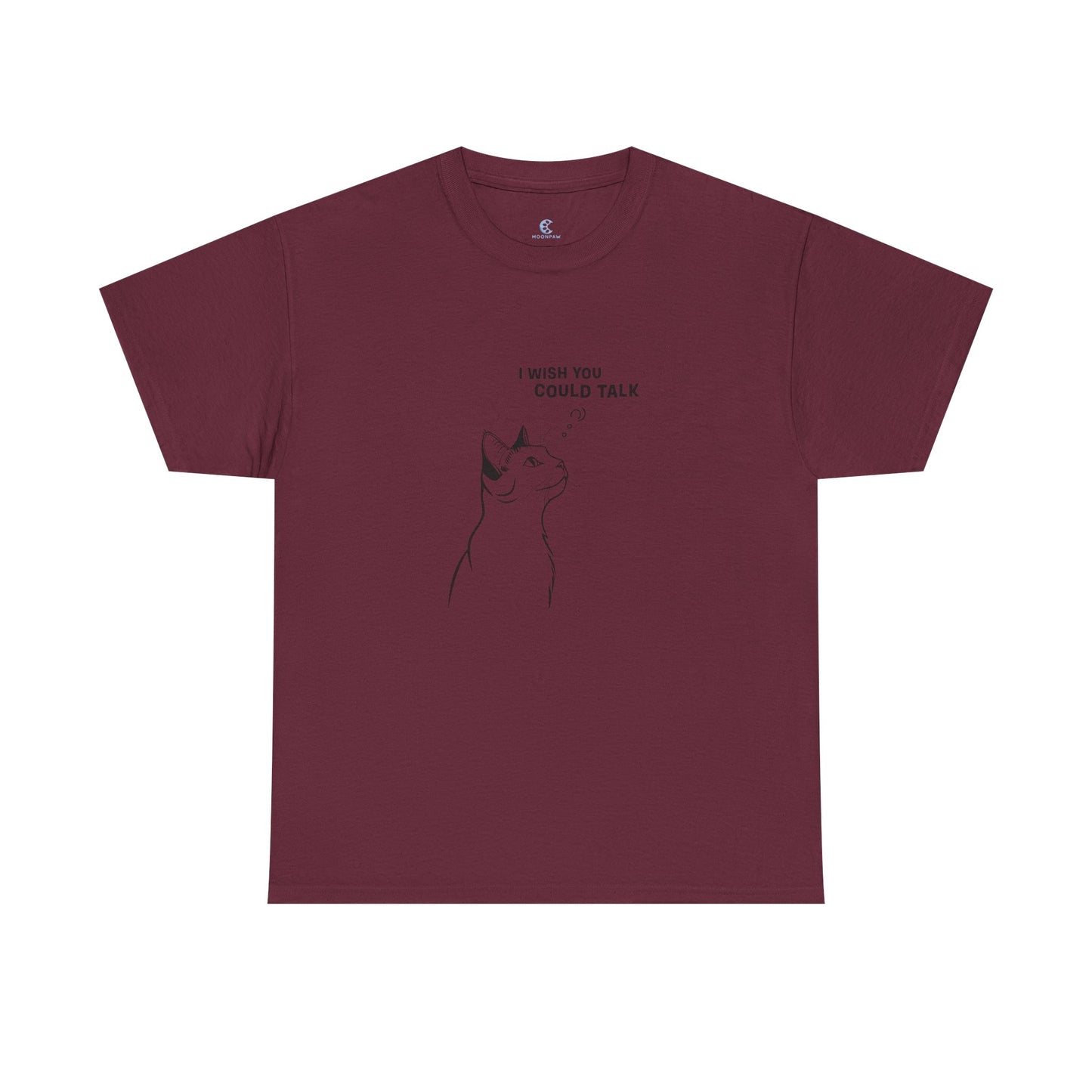 Unisex Heavy Cotton Tee, Cat Wish