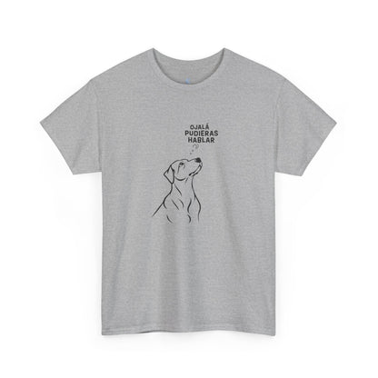 Unisex Heavy Cotton Tee, Dog Wish, Spanish