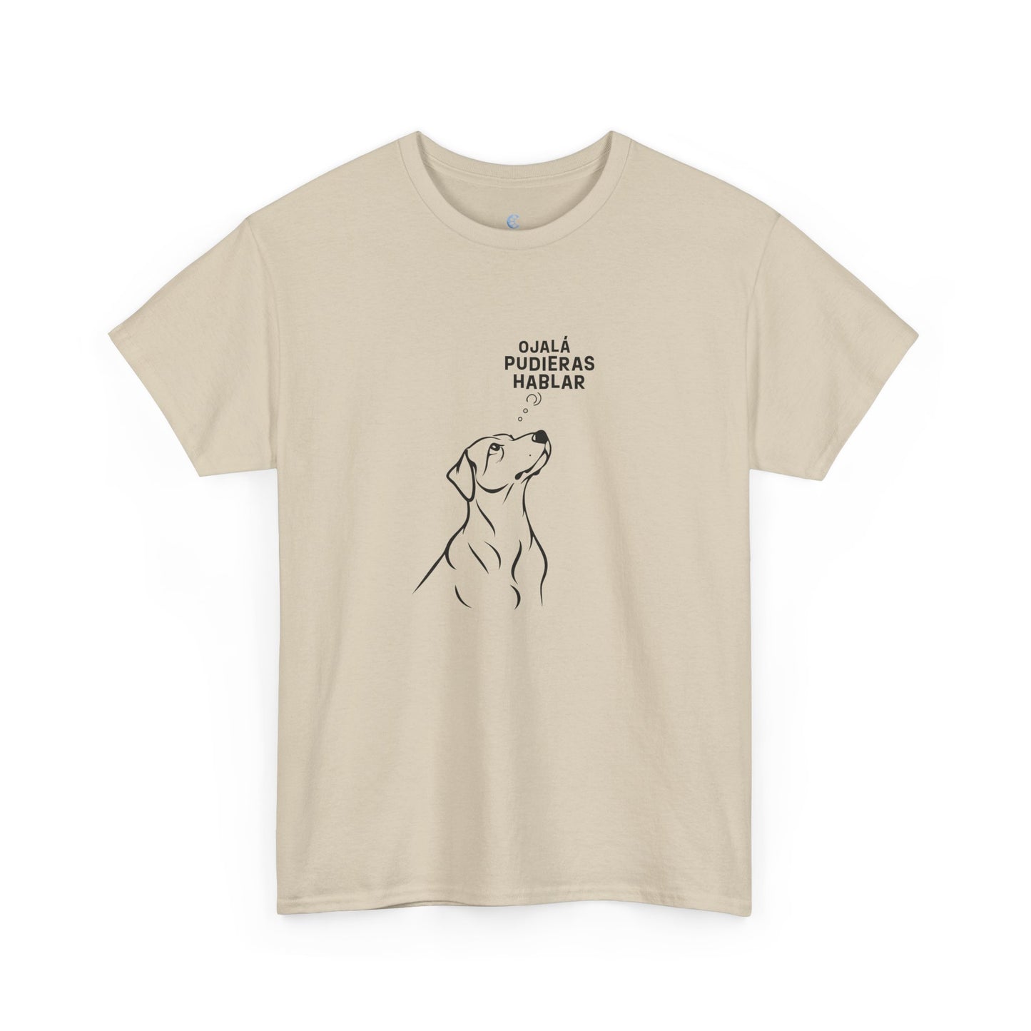 Unisex Heavy Cotton Tee, Dog Wish, Spanish