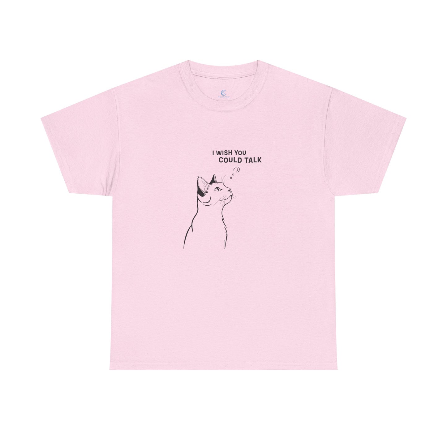 Unisex Heavy Cotton Tee, Cat Wish