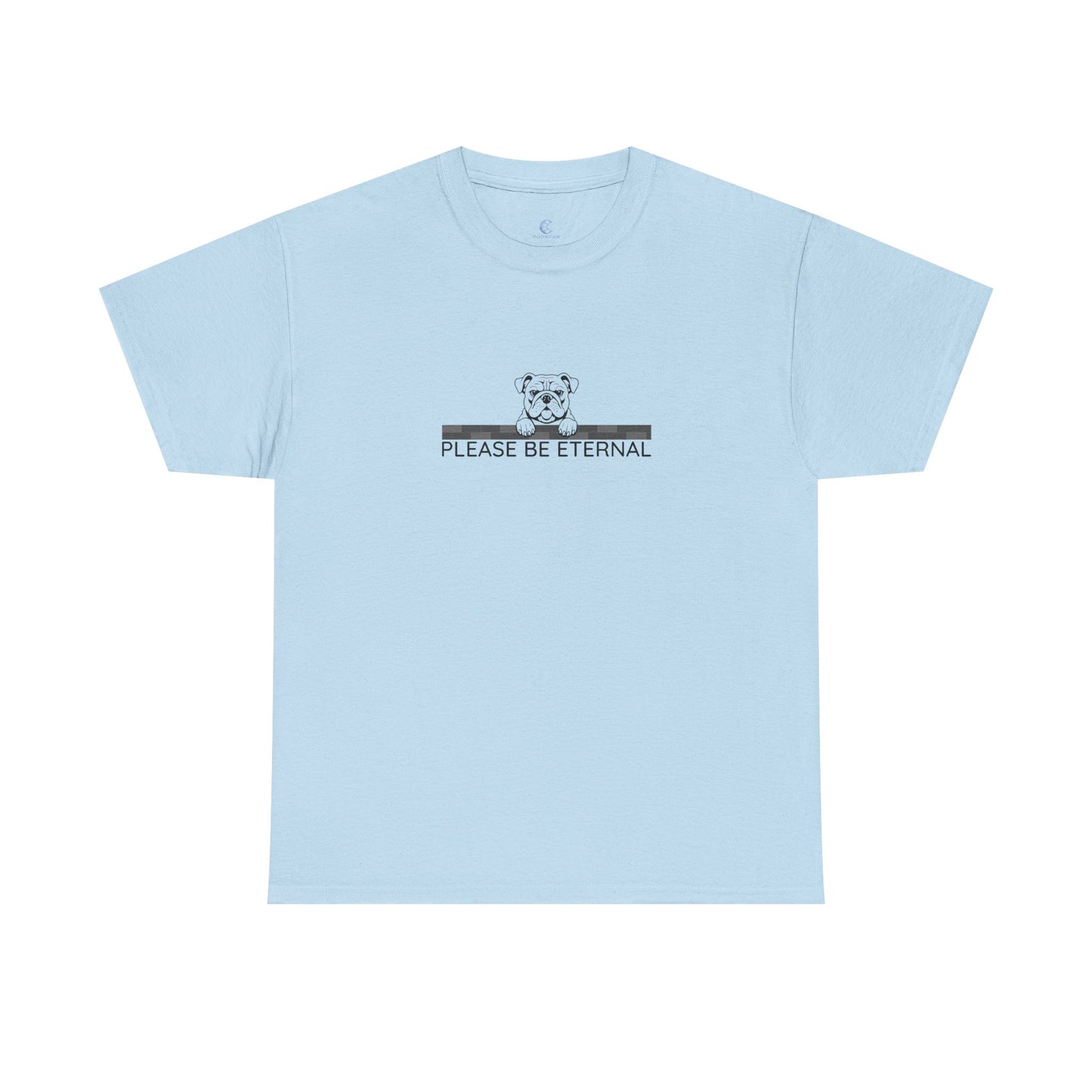 Unisex Heavy Cotton Tee, Eternal Bulldog