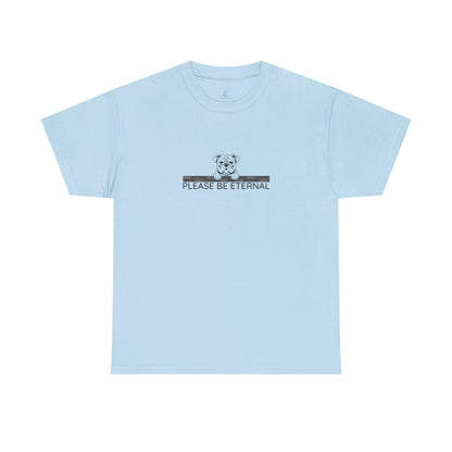 Unisex Heavy Cotton Tee, Eternal Bulldog