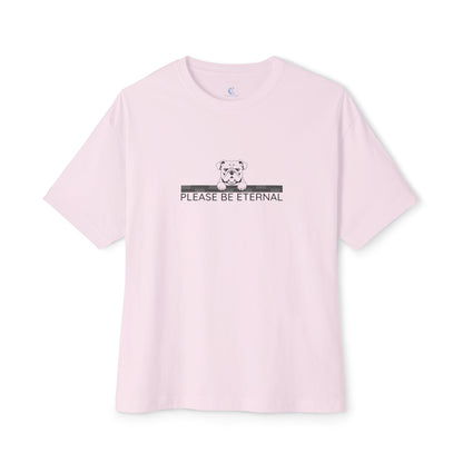 Unisex Oversized Boxy Tee, Eternal Bulldog