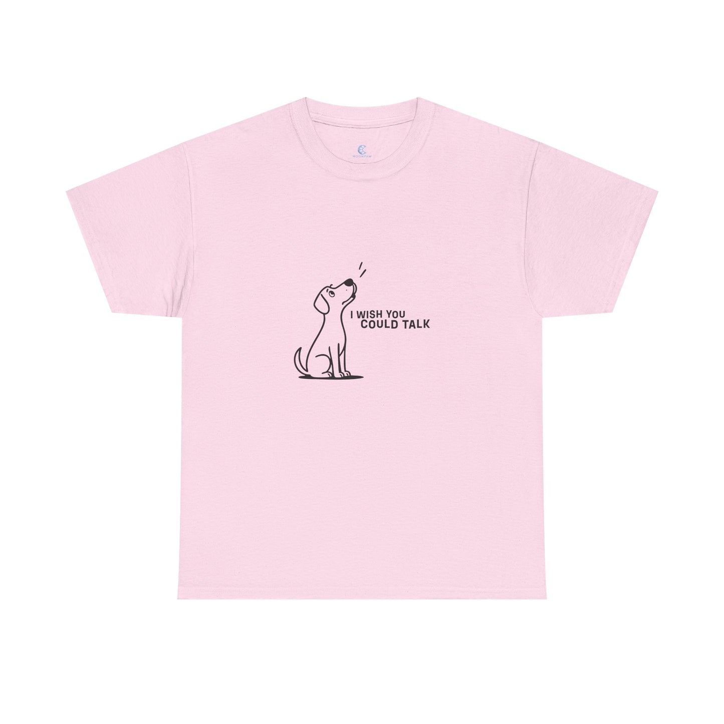 Unisex Heavy Cotton Tee, Toon Dog Wish