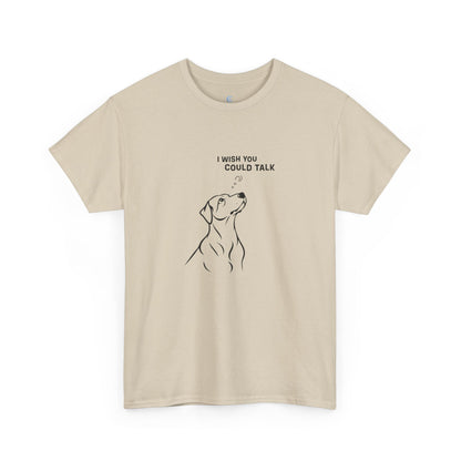 Unisex Heavy Cotton Tee, Dog Wish