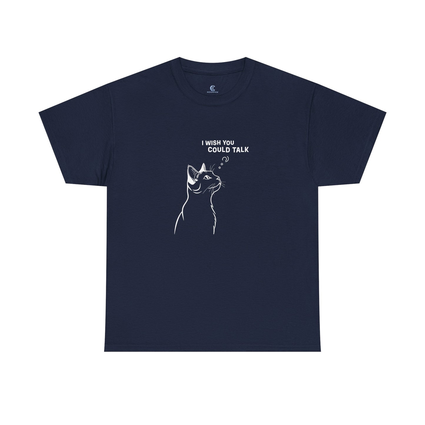 Unisex Heavy Cotton Tee, Cat Wish