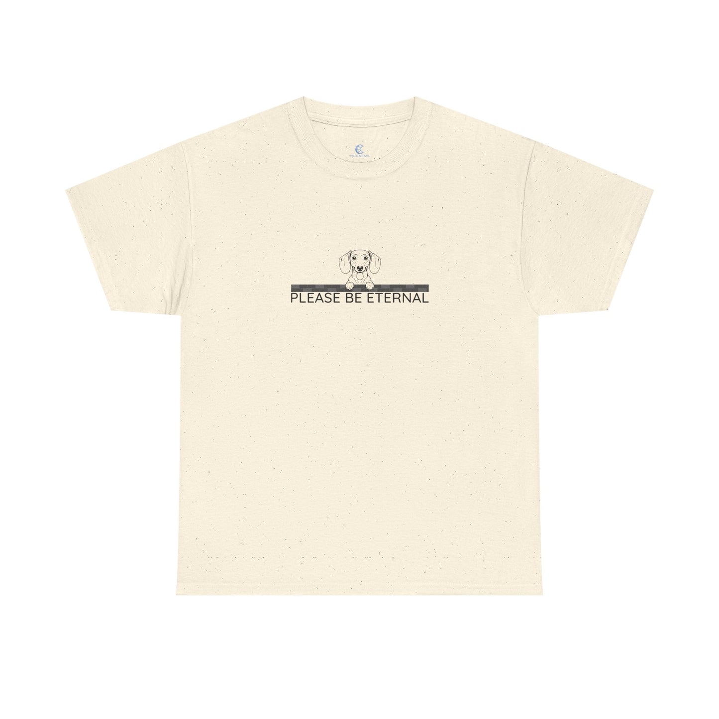 Unisex Heavy Cotton Tee, Eternal dachshund