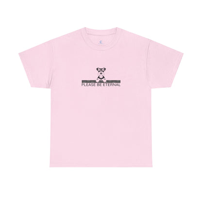 Unisex Heavy Cotton Tee, Eternal Schnauzer