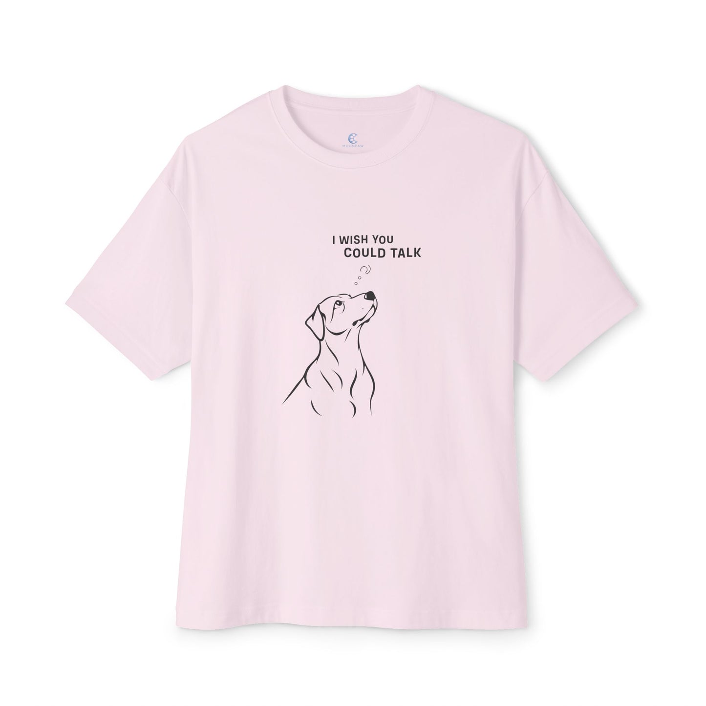 Unisex Oversized Boxy Tee, Dog Wish